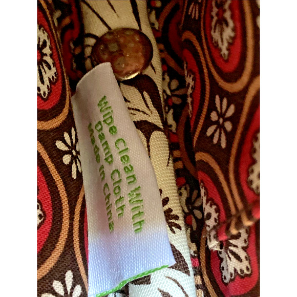 2009 Vera Bradley Knot Just a Clutch Imperial Toile Retired magnetic clutch - Picture 10 of 15